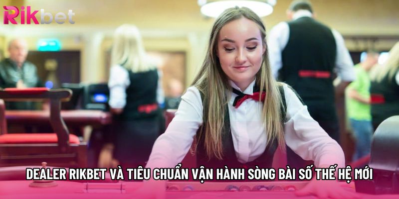 Dealer Rikbet Và Tiêu Chuẩn Vận Hành Sòng Bài Số Thế Hệ Mới